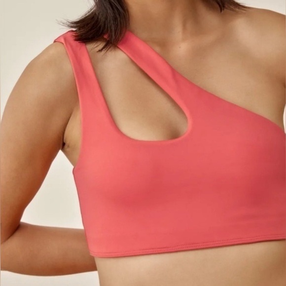Reformation Tops - 🩷 Final Sale 🧡NWT Reformation Ecomove Simone Bra - Hot Coral